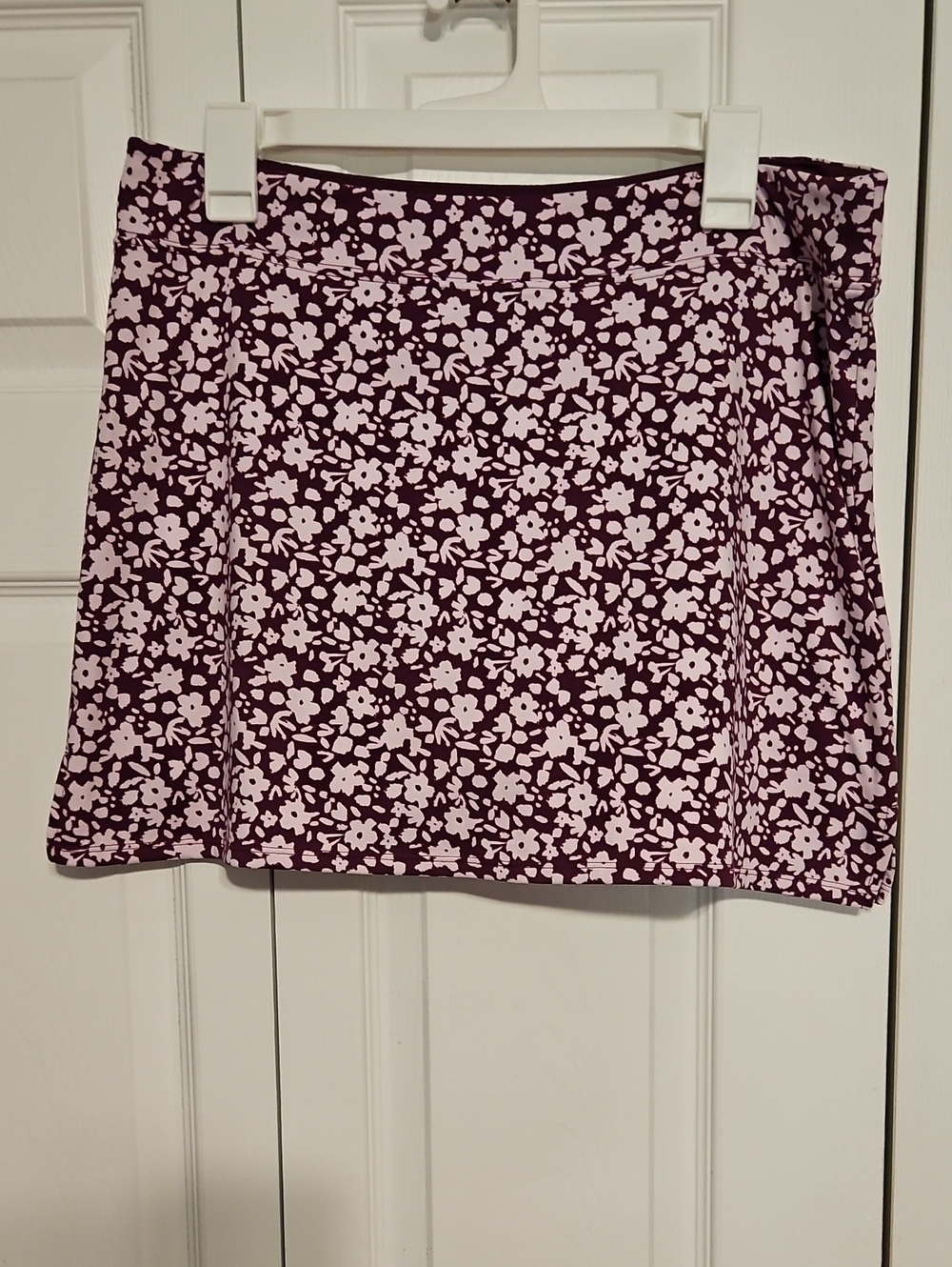 Tranquility by Colorado Clothing Floral Skort - Plum and Light Pink